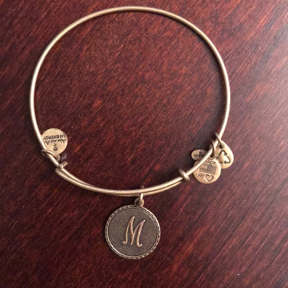 Gold Alex and Ani bracelet
